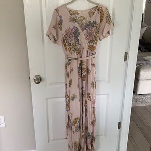 Floral maxi dress